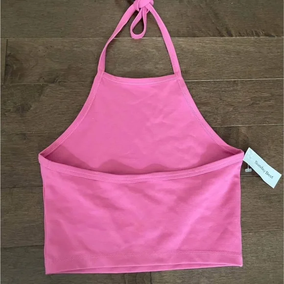 Pink Halter Top - Picture 2 of 7